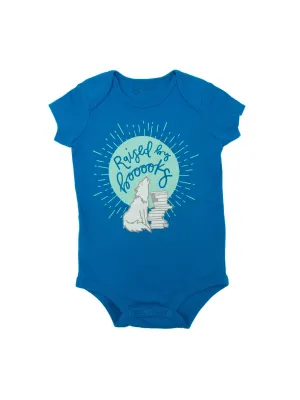 Baby Raised by Books bodysuit