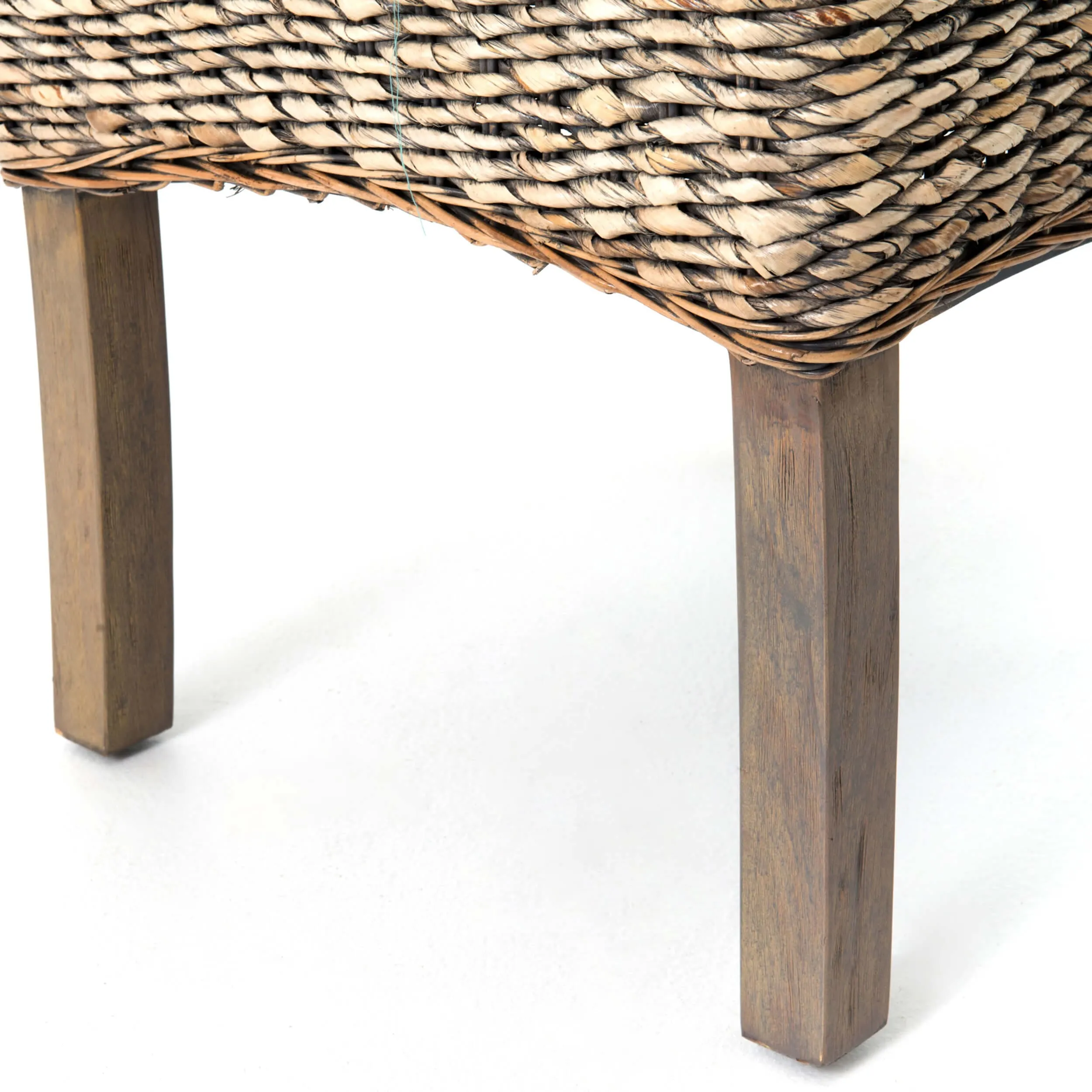 Banana Leaf Chair, Grey Wash, Set of 2