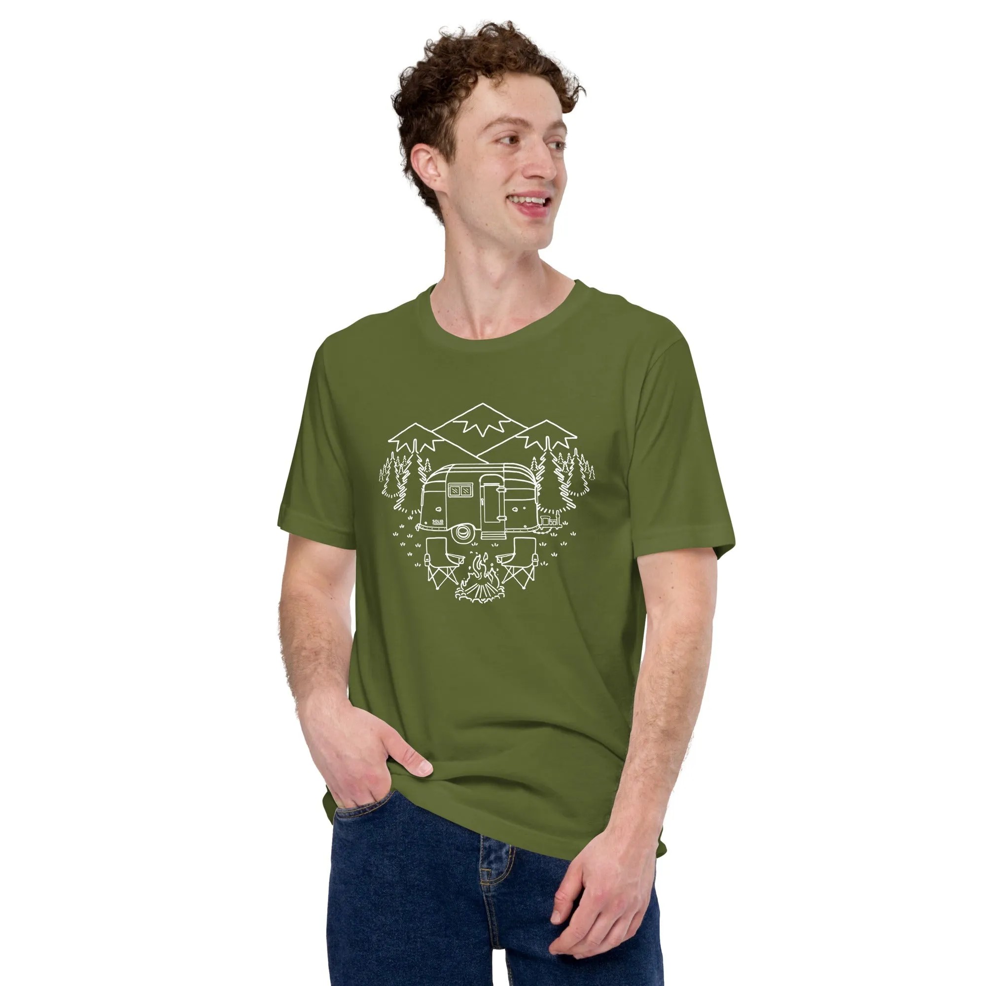 Camp Site Soft Style T-Shirt
