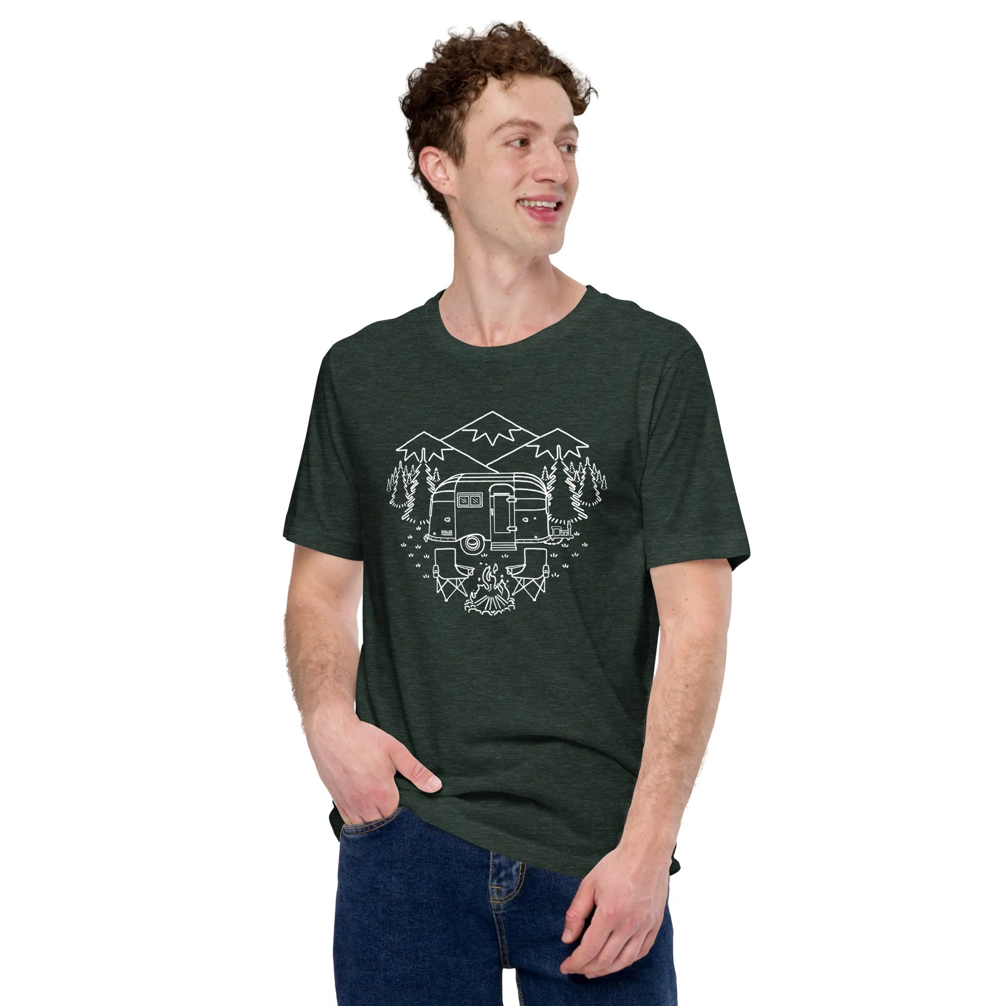 Camp Site Soft Style T-Shirt