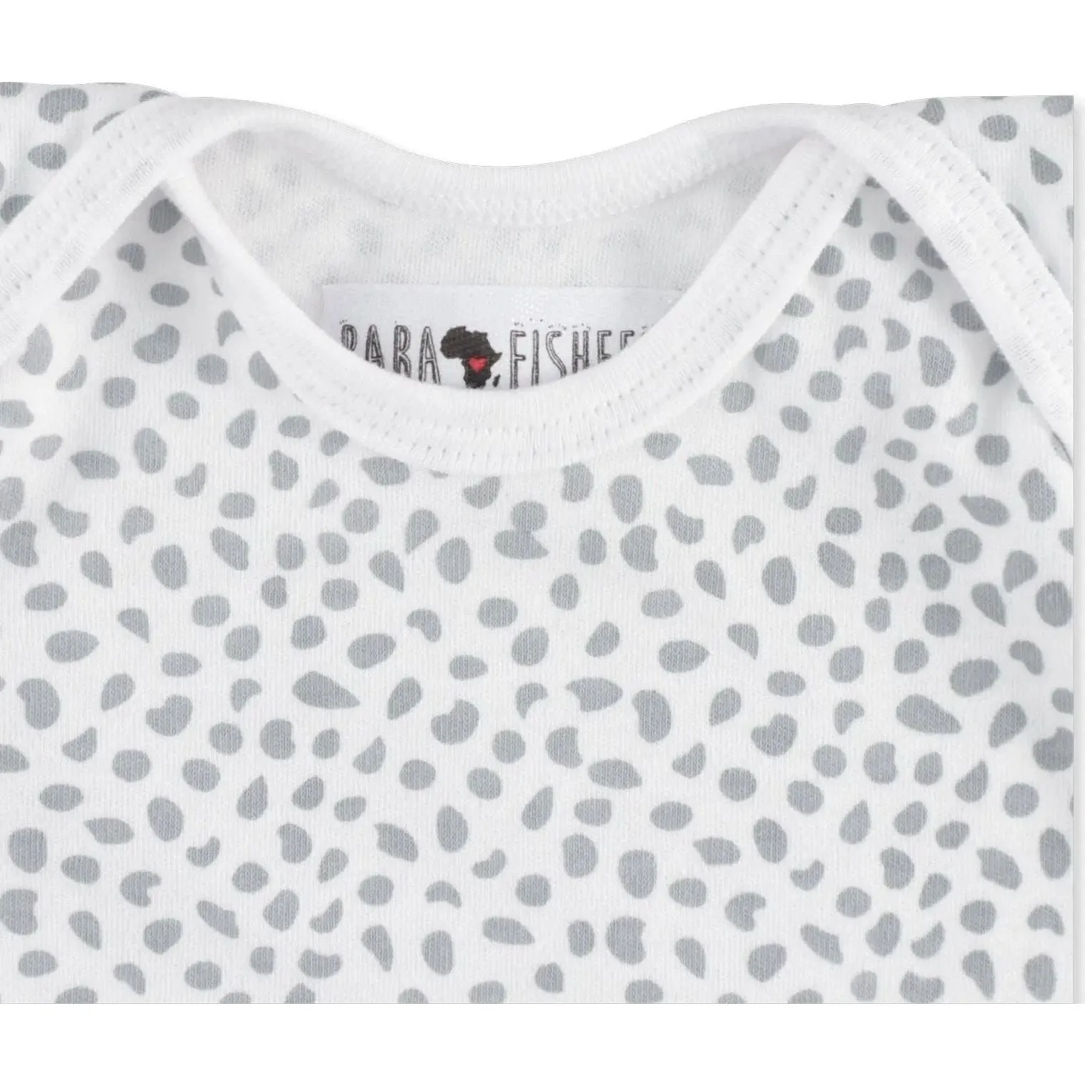 CLASSIC ONESIE - SS - GREY SPLOTS