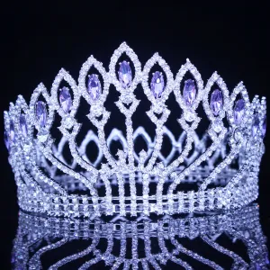 Crystal Queen Wedding Crown (28 styles)
