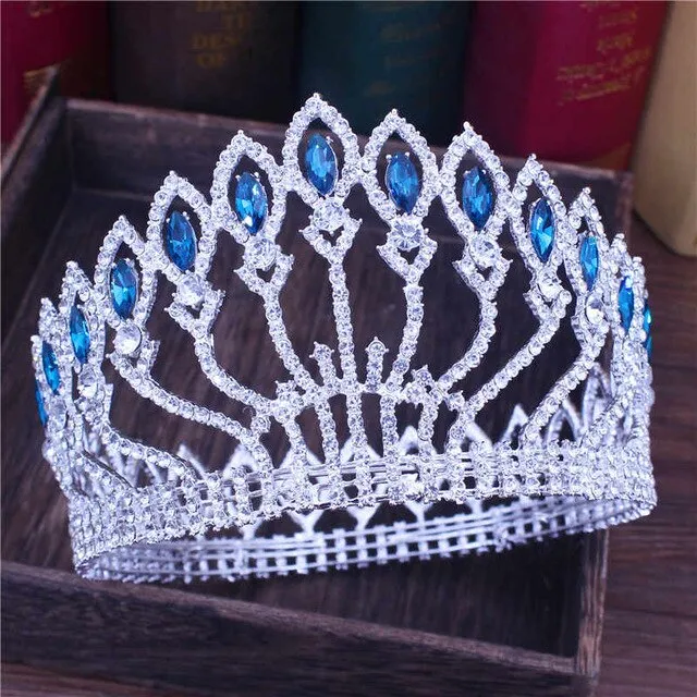 Crystal Queen Wedding Crown (28 styles)
