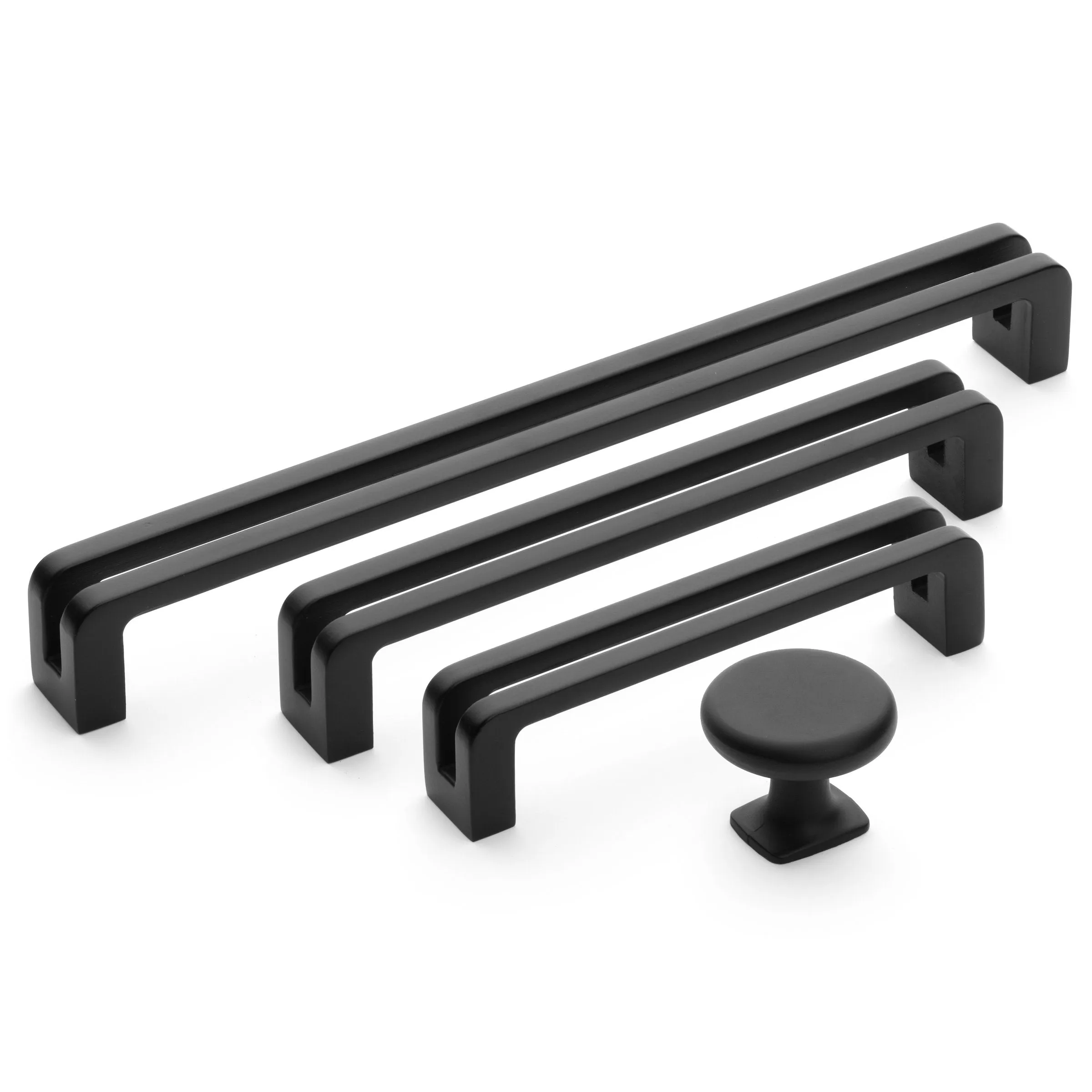 Diversa Limited Edition Matte Black 7-1/2" (192mm) Reveal Cabinet Drawer Pull