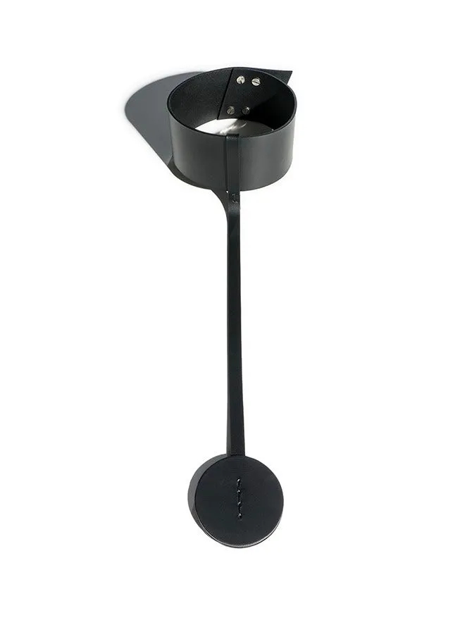 Dot Long L Choker in Black by Aumorfia