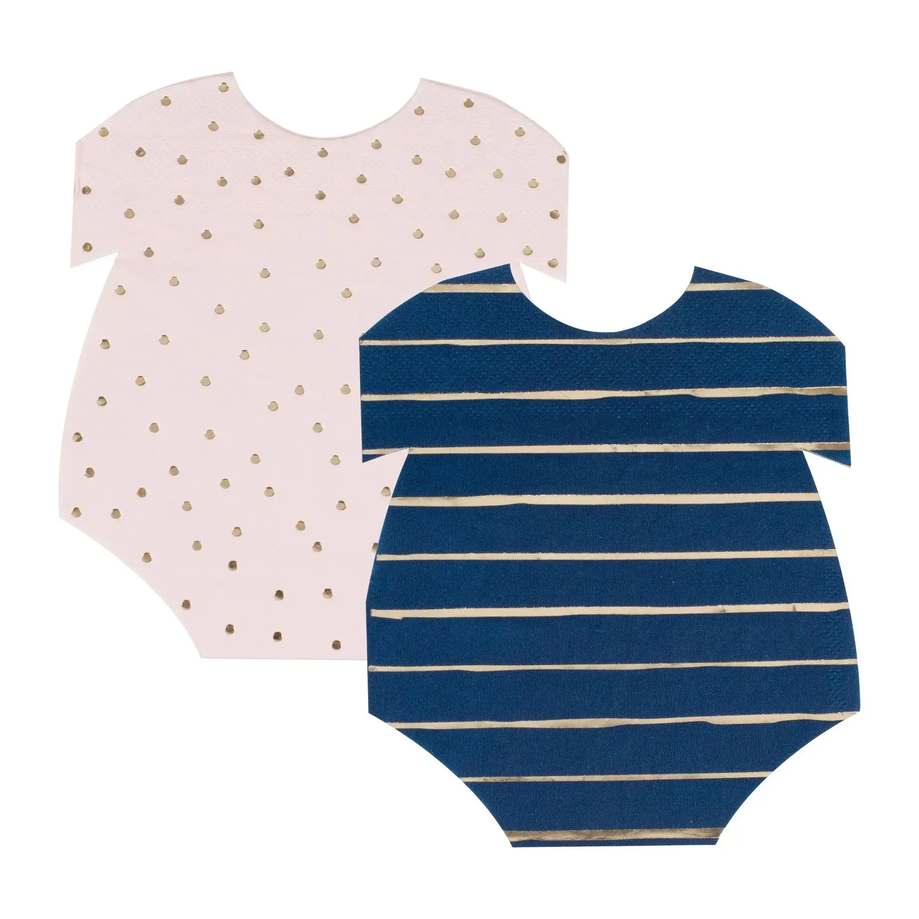 Ginger Ray Gender Reveal Baby Onesies Napkins 16 Pkt