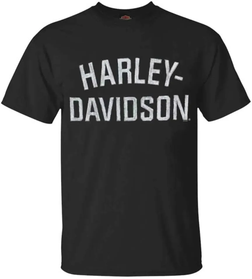 Harley-Davidson Men's T-Shirt, Heritage H-D Short Sleeve Tee, Black 30296630