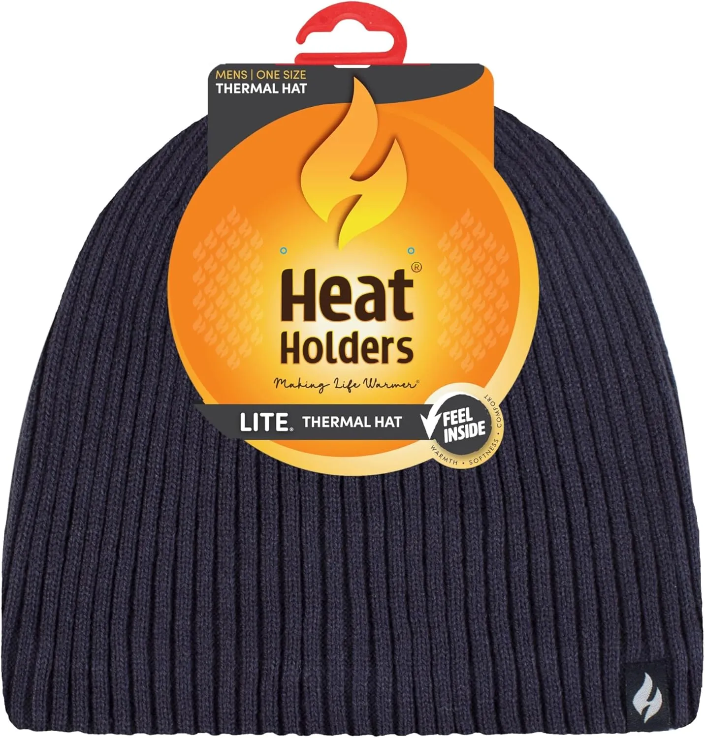 Heat Holders Men's LITE Dean Rib Knit Hat One Size/Black