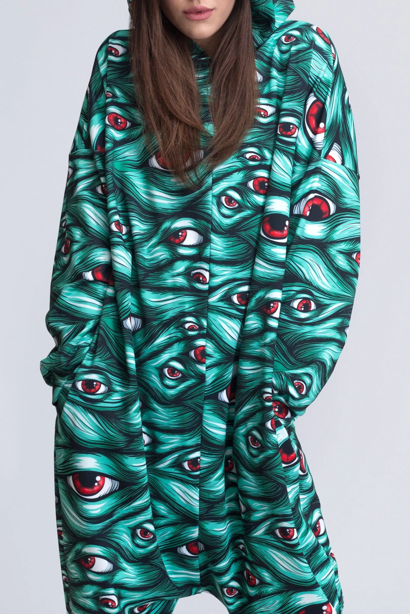 I See You Onesie Green