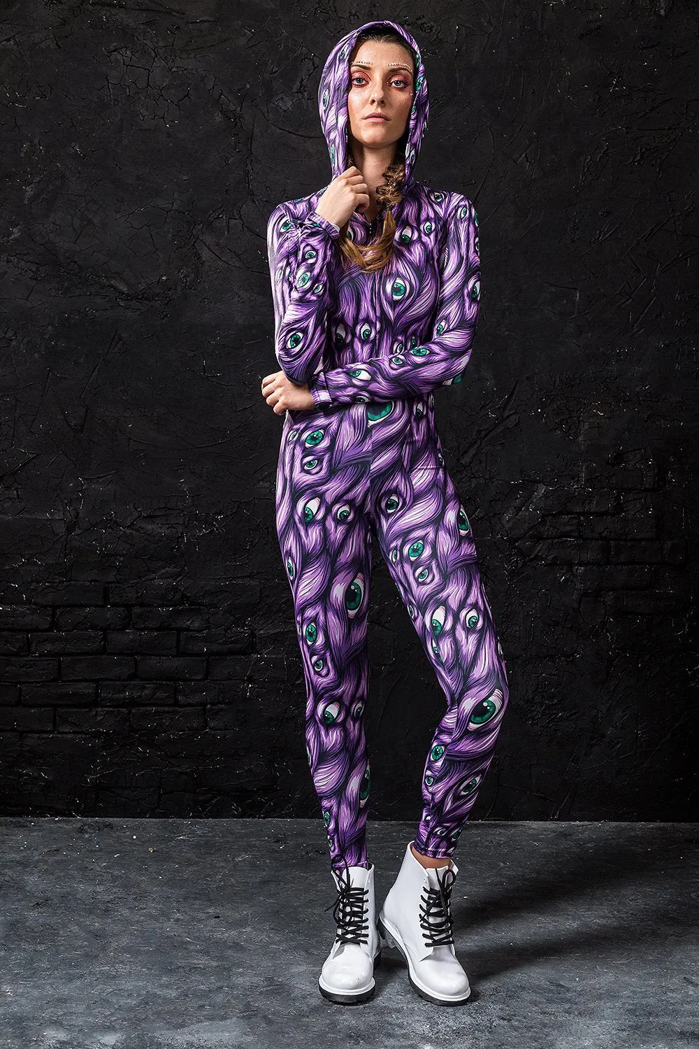 I See You Purple Fit Onesie