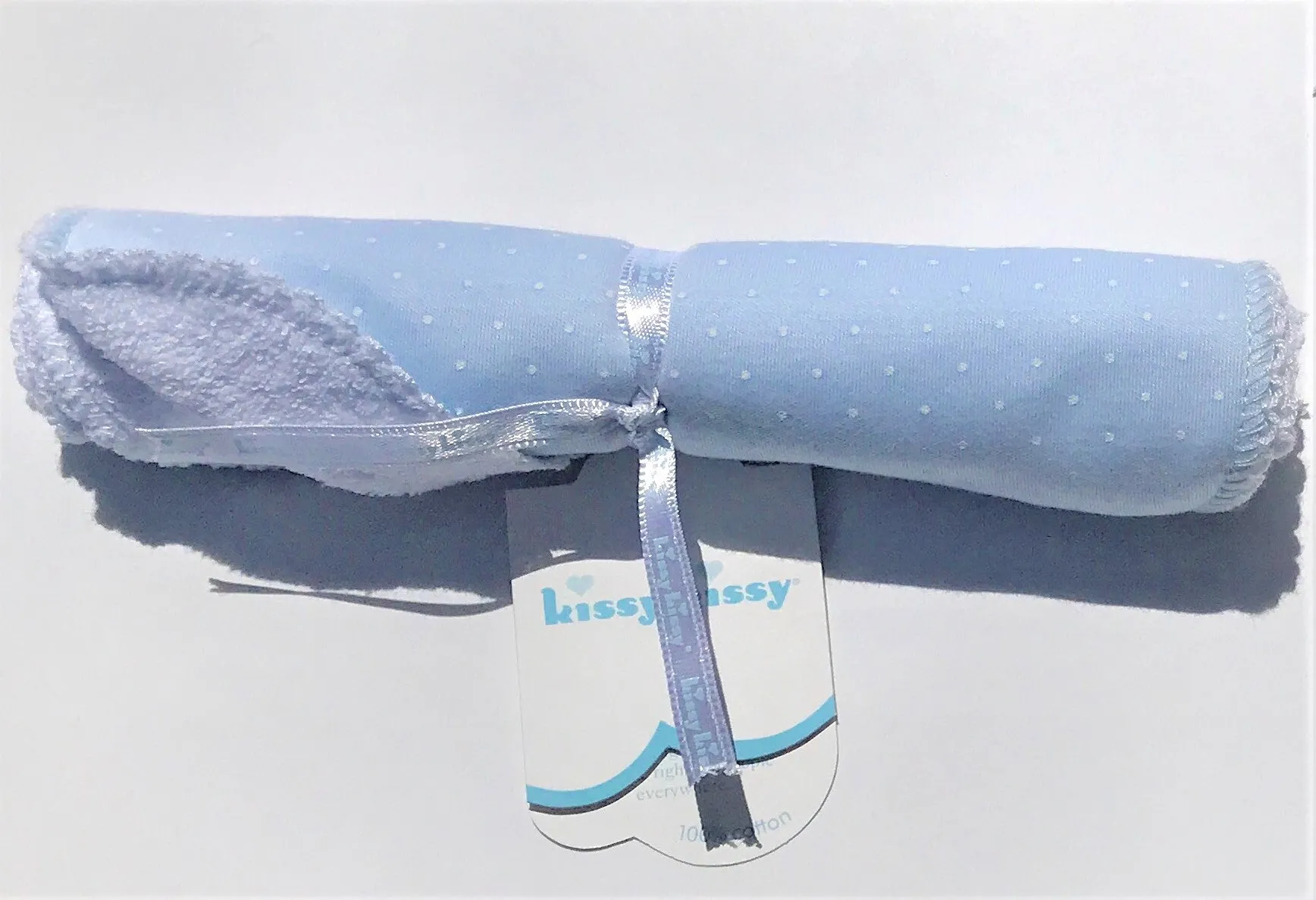 Kissy Kissy 1Pc Light Blue Stripe Footie