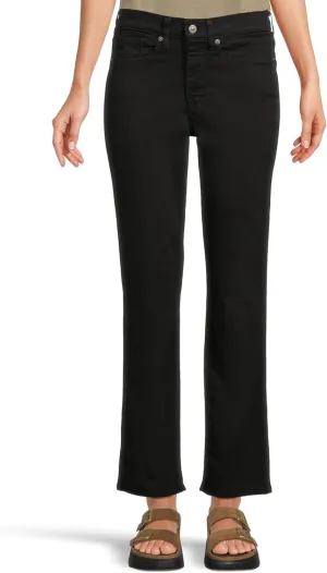 Levi's Women's Classic Straight Jeans Pants, -soft Black (Waterless), 28 (US 6) L
