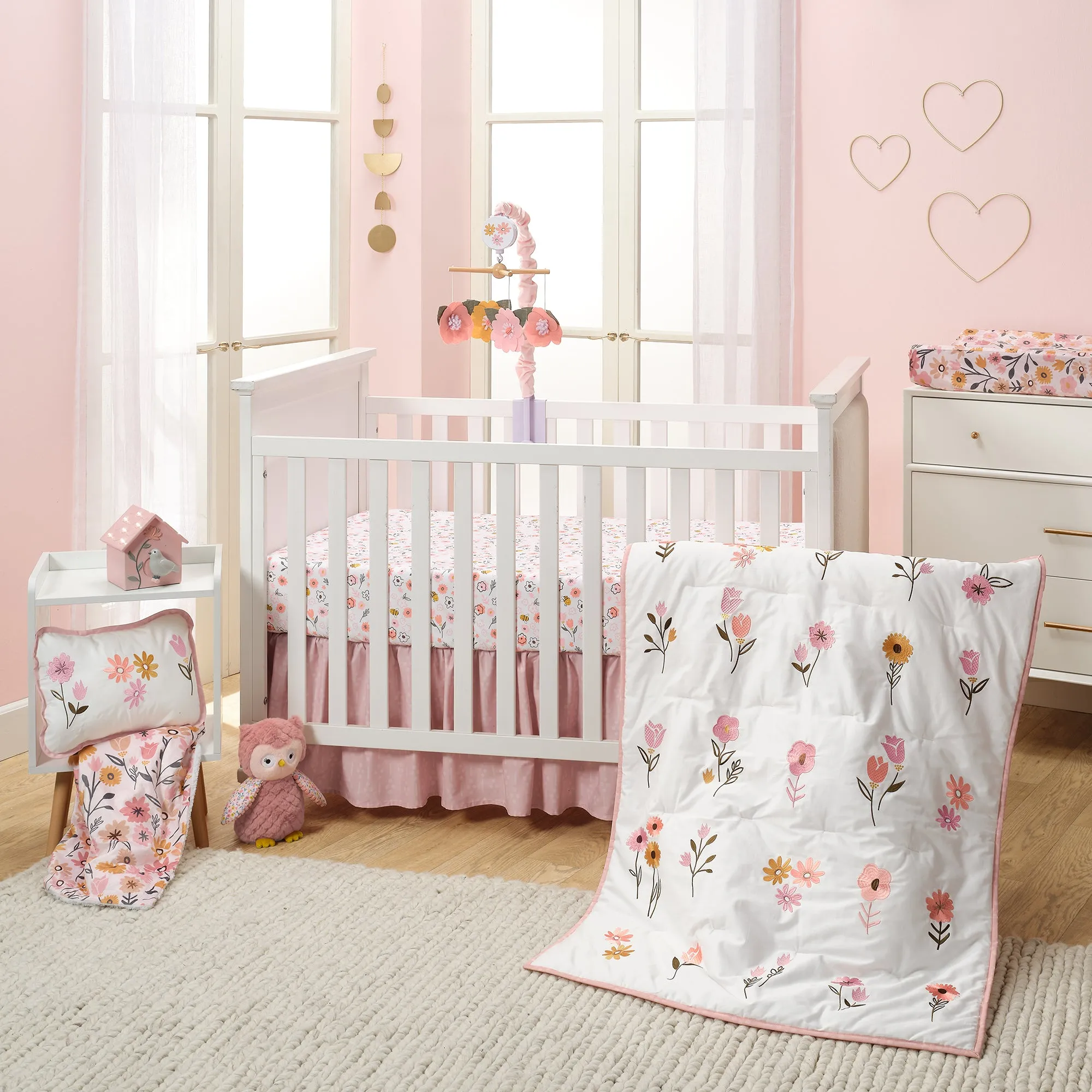 Little Garden Musical Baby Crib Mobile