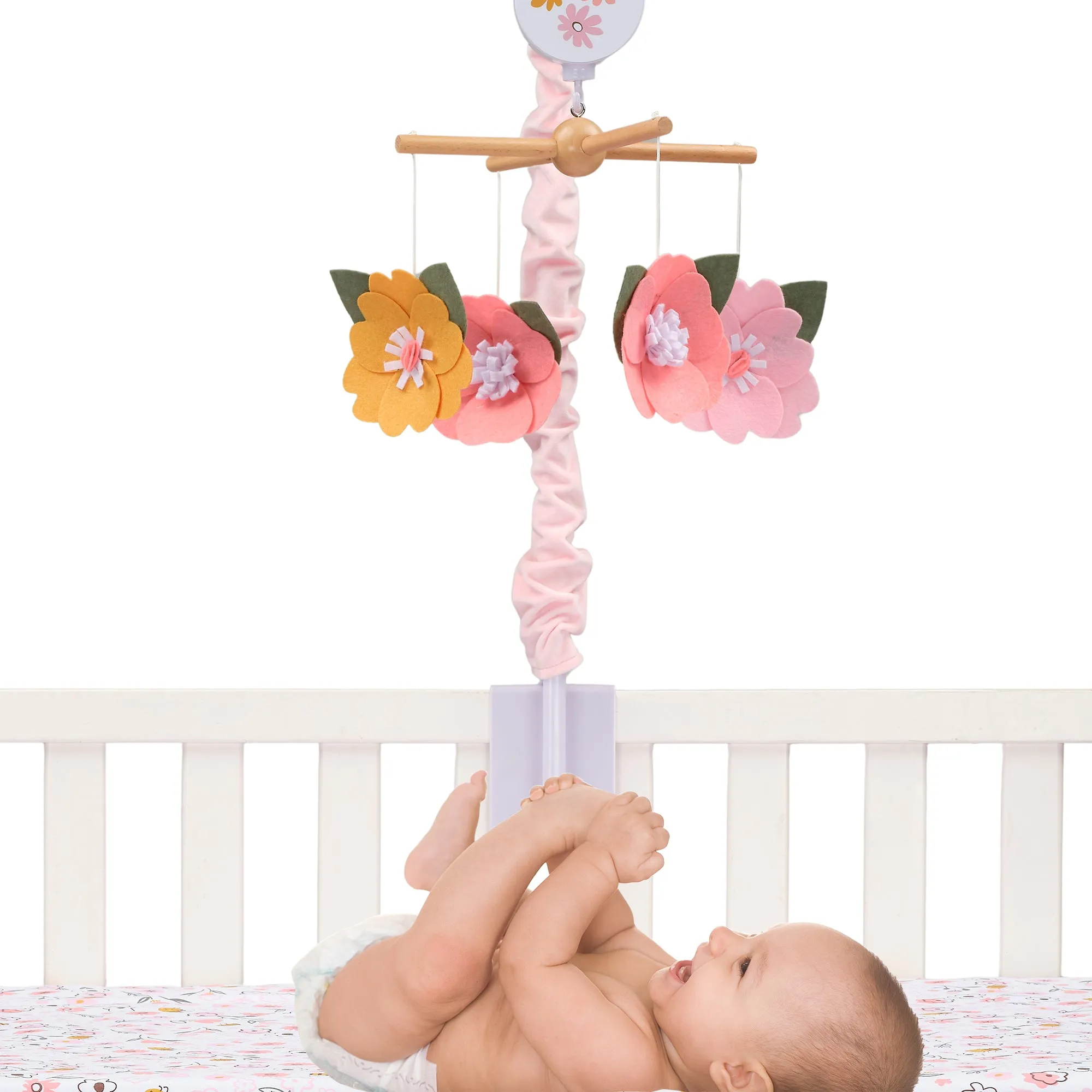 Little Garden Musical Baby Crib Mobile