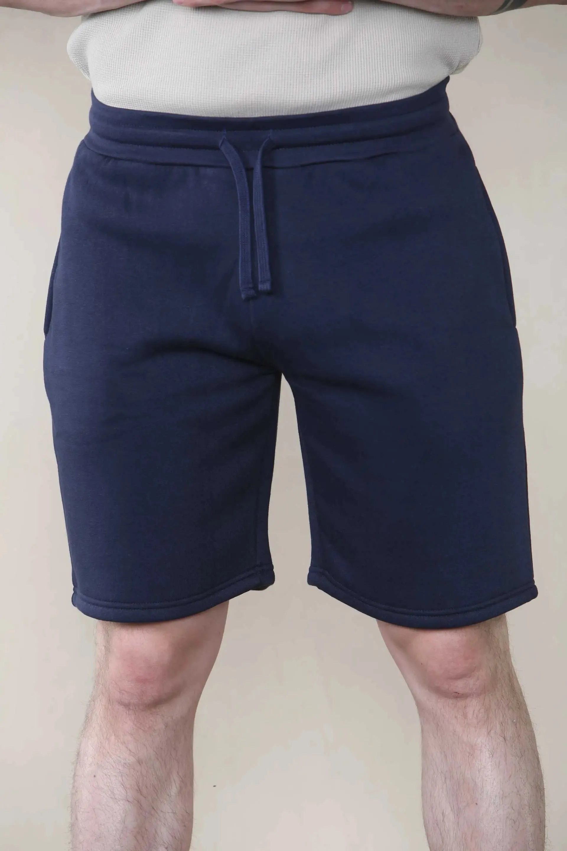 Loose Fit Jersey Short - Navy For Men