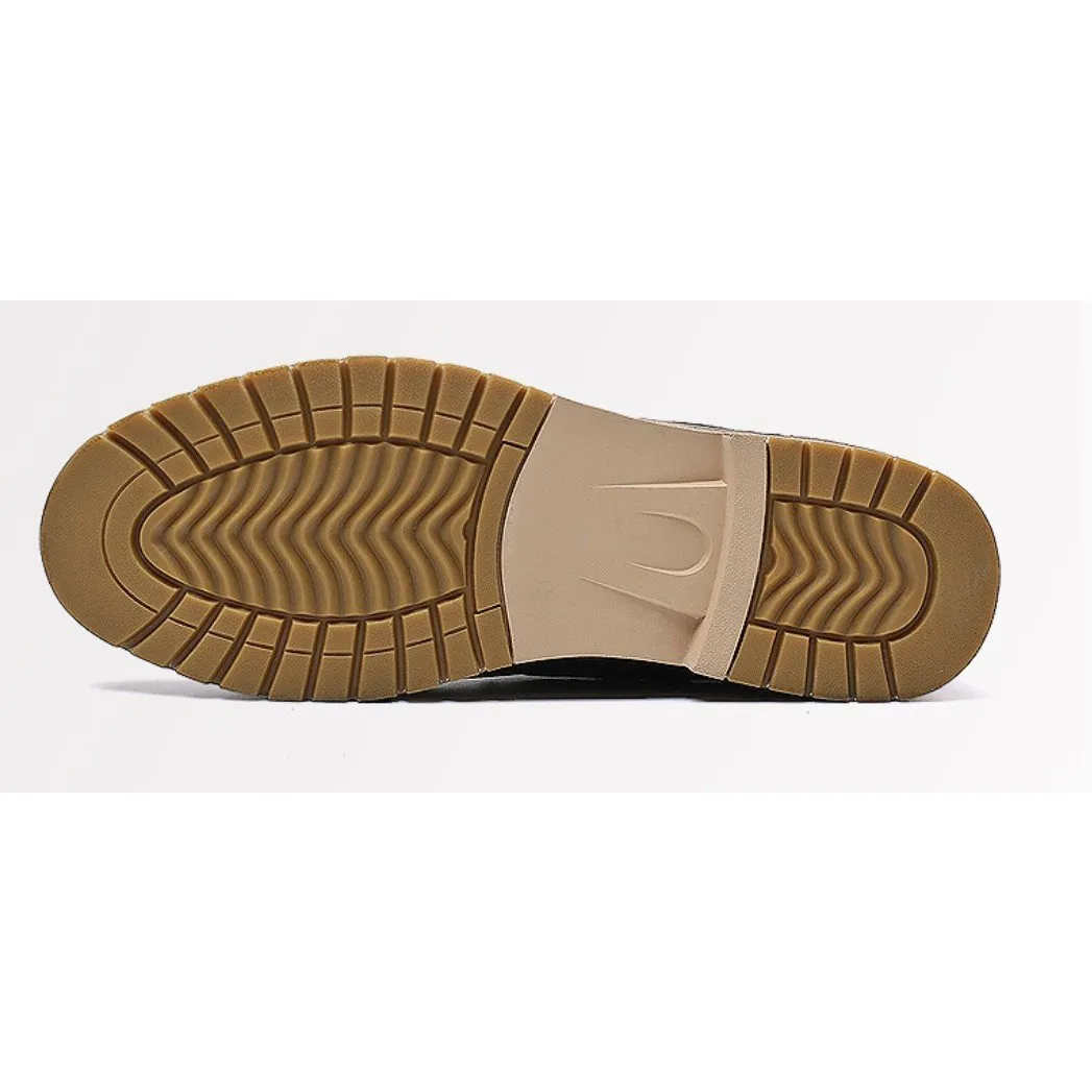 Mens Faux Suede Casual Lace Up Shoes