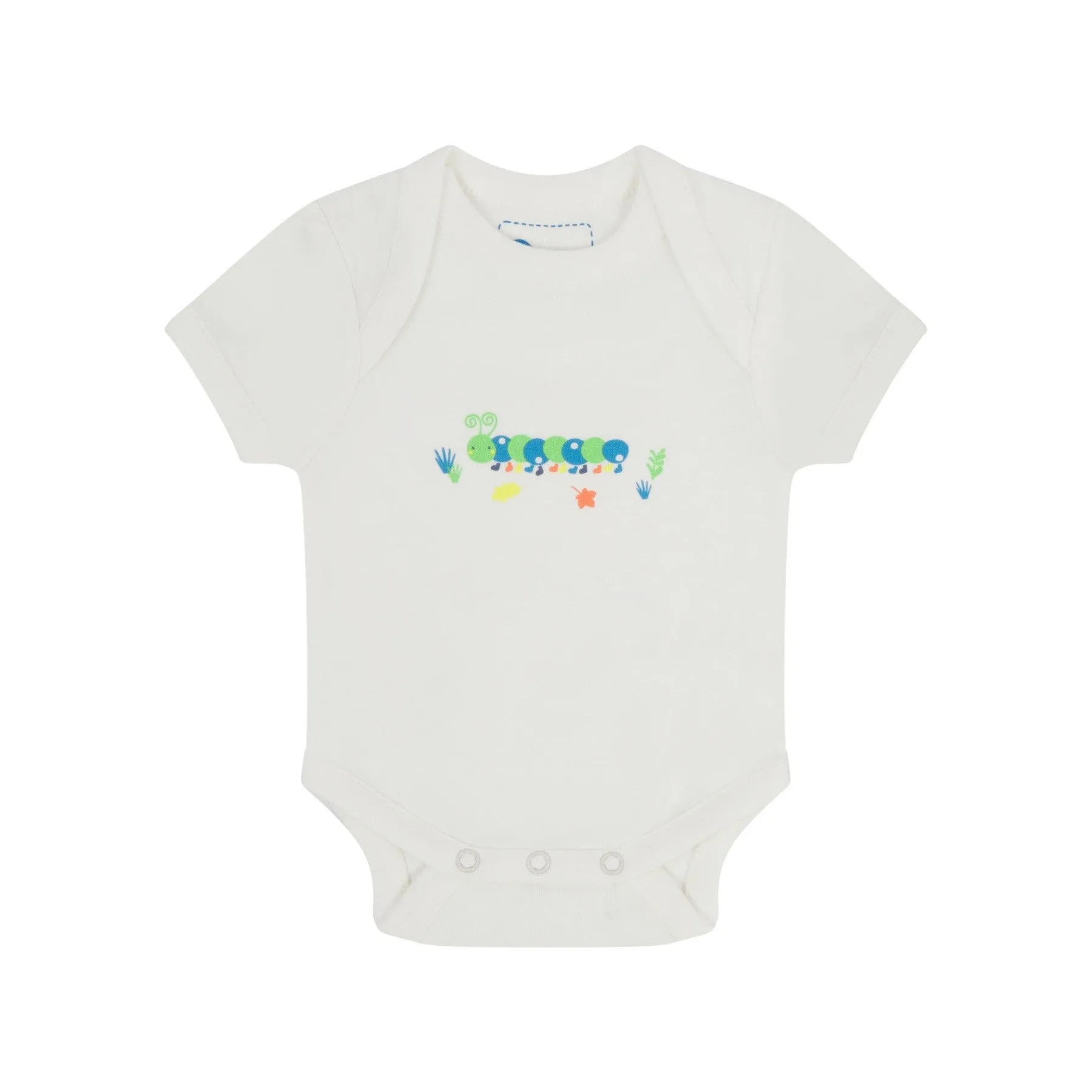 Minibeasts Green Short Sleeve Onesies - 2 Pack
