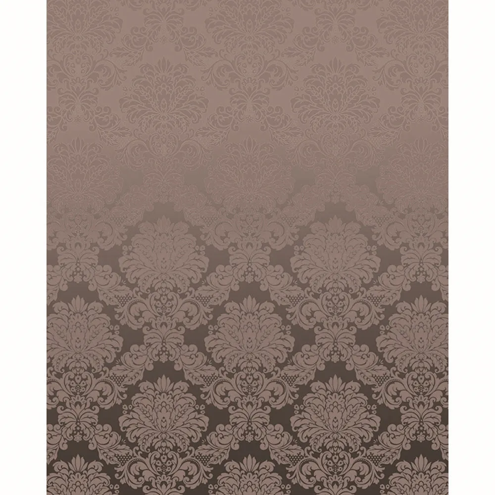 Mocha Damask Printed Backdrop
