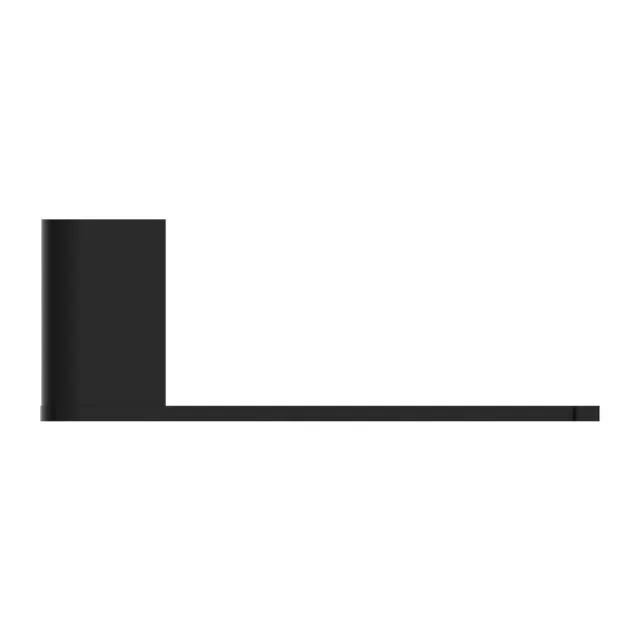 Nero Bianca Toilet Roll Holder Matte Black