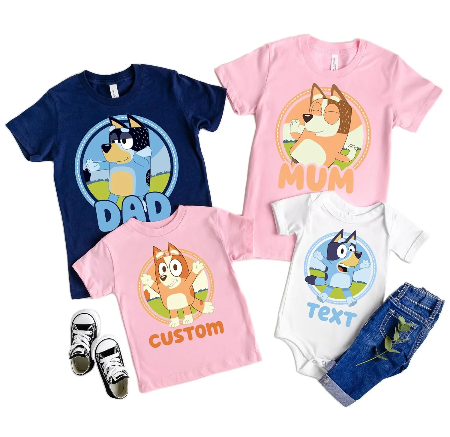 Personalized Family Birthday Shirt, Family Birthday Matching Shirt with Names, Friends Matching Shirt, Custom Name Birthday T-Shirt for Kids Toddler