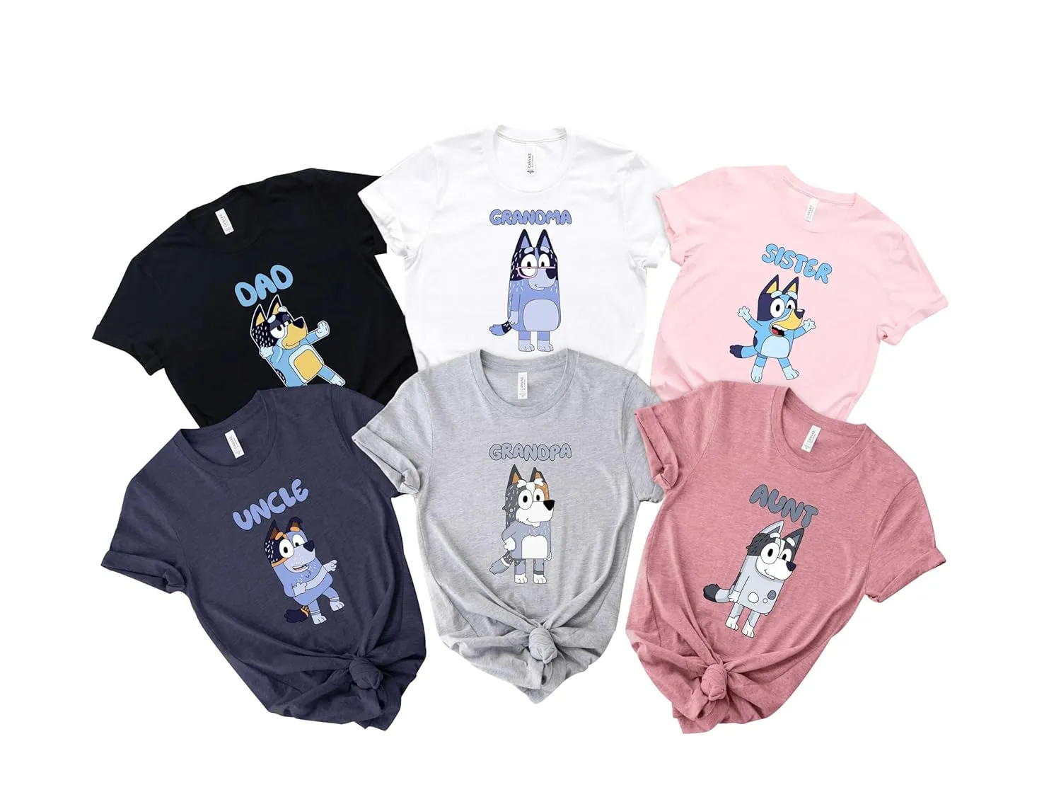 Personalized Family Birthday Shirt, Matching Birthday Shirts for Family, Friends Matching Shirt, Custom Name Birthday T-Shirt for Kids Toddler, Cartoon Characters Shirts (Youth-Toddler-Onepiece)
