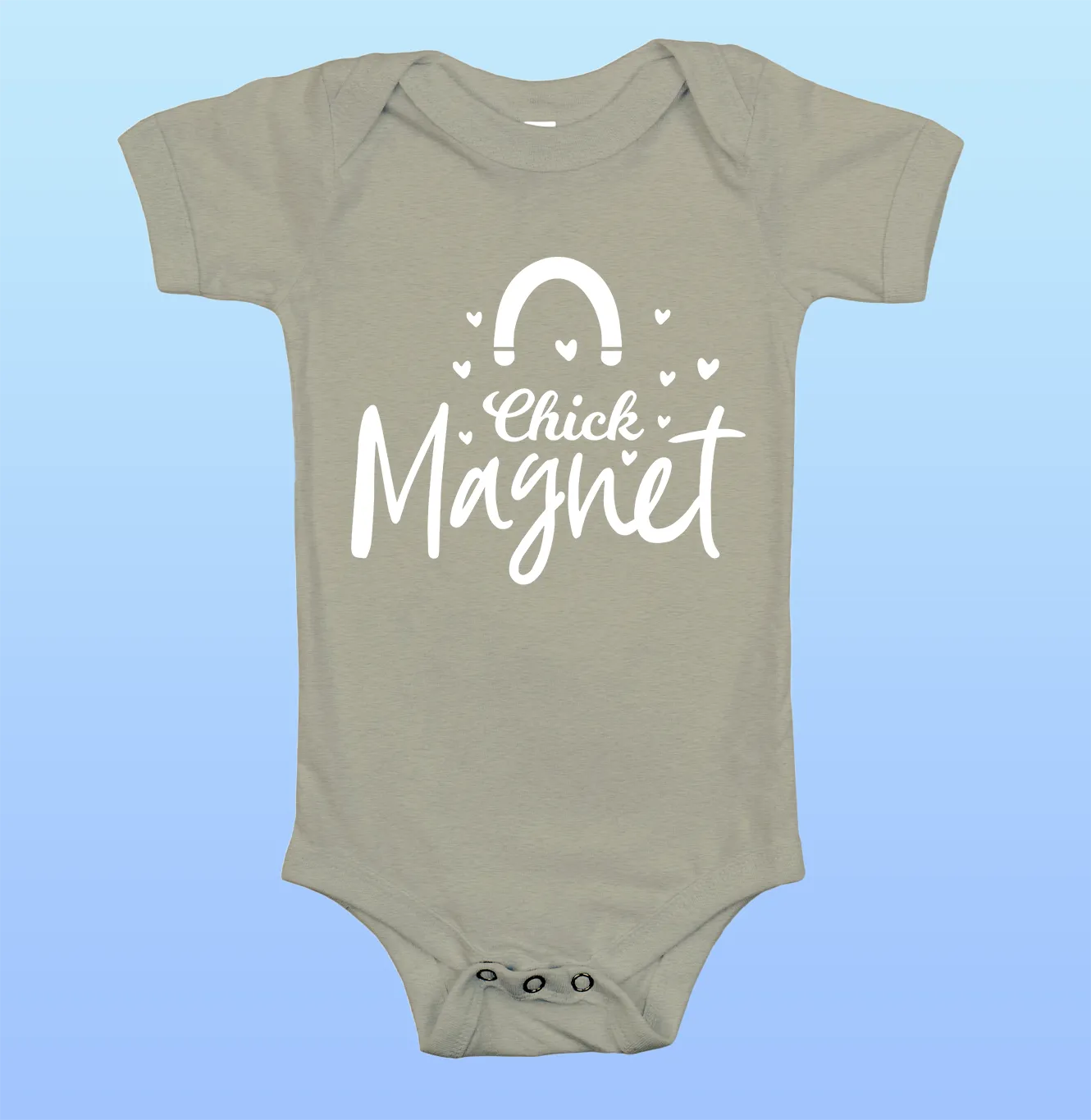 "Chick Magnet" Baby Onesie