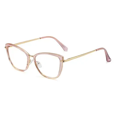 Ralferty Women's Eyeglasses Cat Eye Anti Blue Light F95290