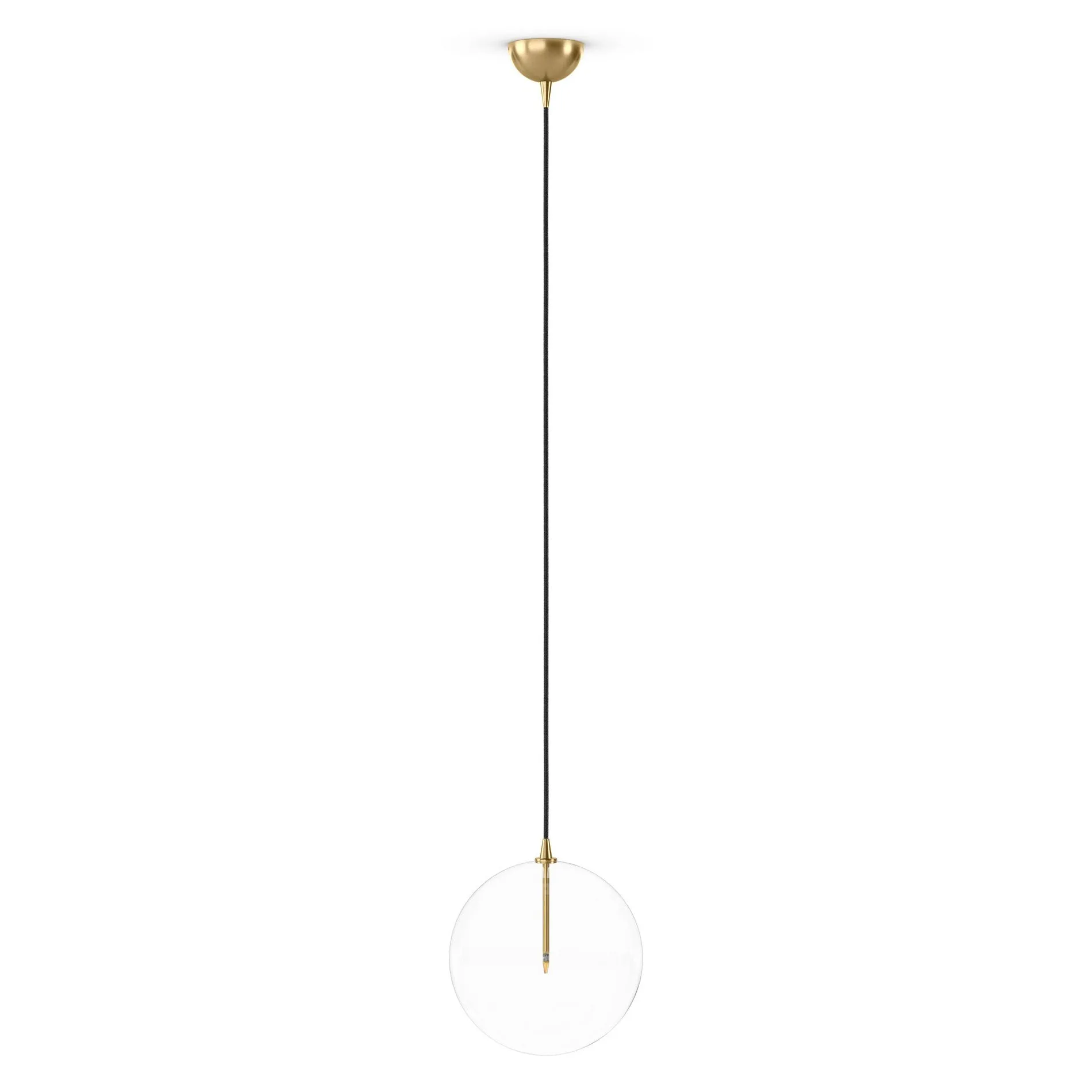 Schwung Glass Globe Pendant Light