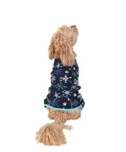 Snowflakes Dog Onesie - XS/S
