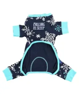 Snowflakes Dog Onesie - XS/S