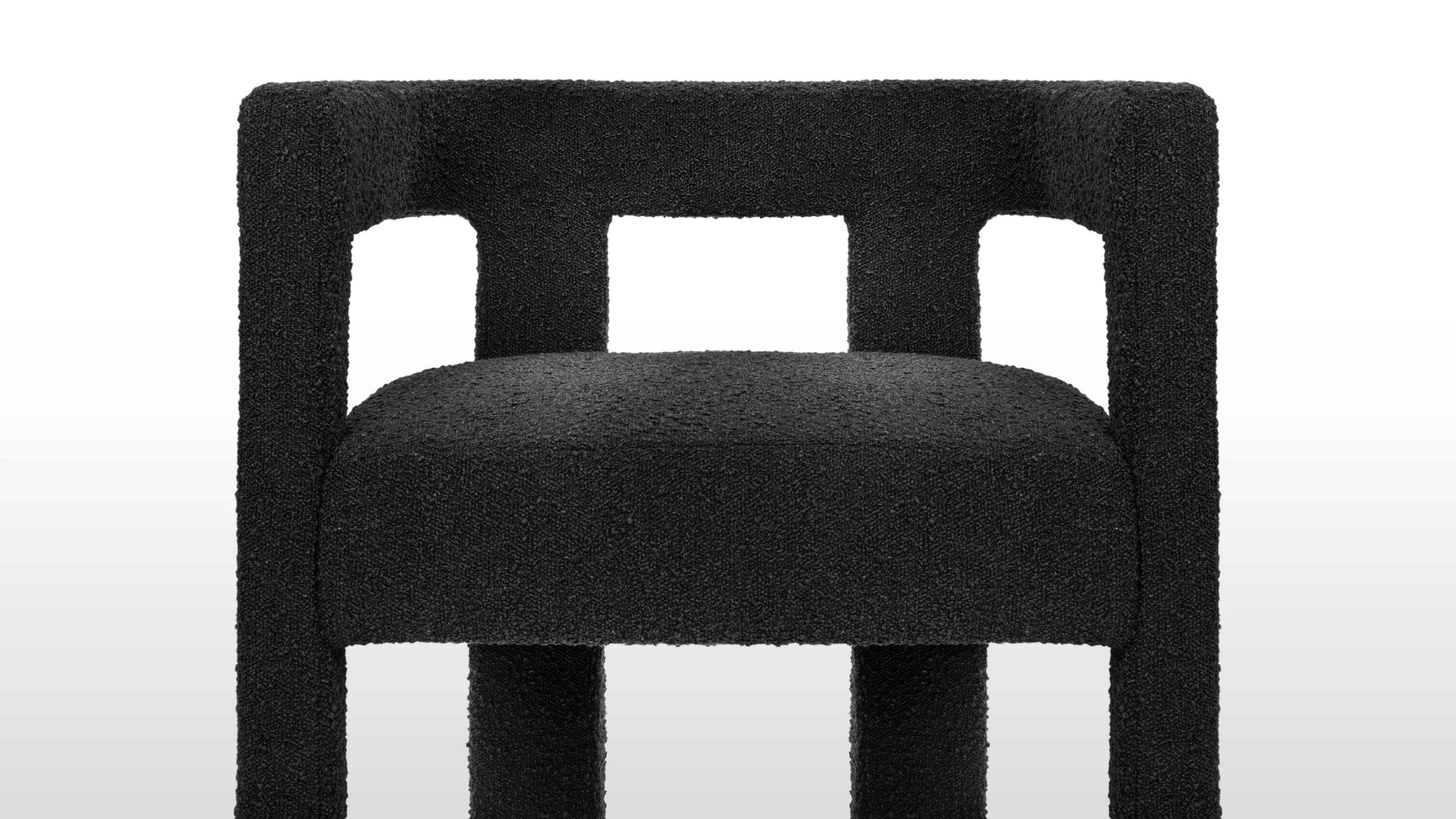 Tala - Tala Armchair, Ink Black Boucle