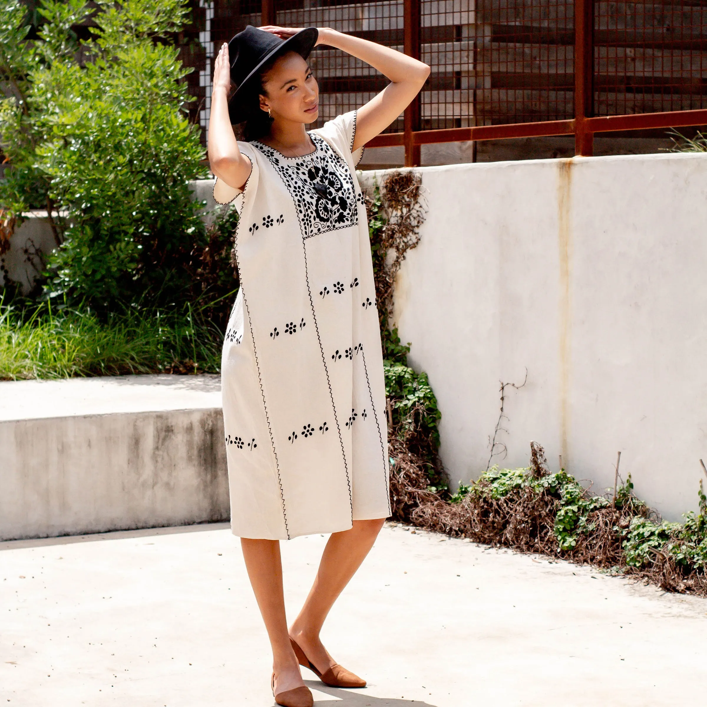 Vida Huipil Dress